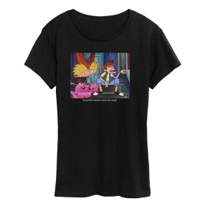 Women's - Hey Arnold! - Stoop Kid Short Sleeve Graphic T-Shirt - 1 of 4