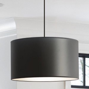 Urban Ambiance Luxury Transitional Indoor Pendant,  10''H x 18-1/8"W x 18-1/8''D,  Brushed Nickel;Matte Black;Vintage Brass Finish, UHP4710 - 1 of 4