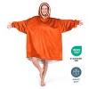 The Bare Homey - Adult Wearable Blanket - Fleece Side Pockets - 4 of 4