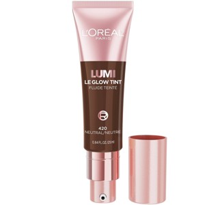 L'Oreal Paris Lumi Le Glow Tint Liquid Skin Tint - 0.84 fl oz - 1 of 4