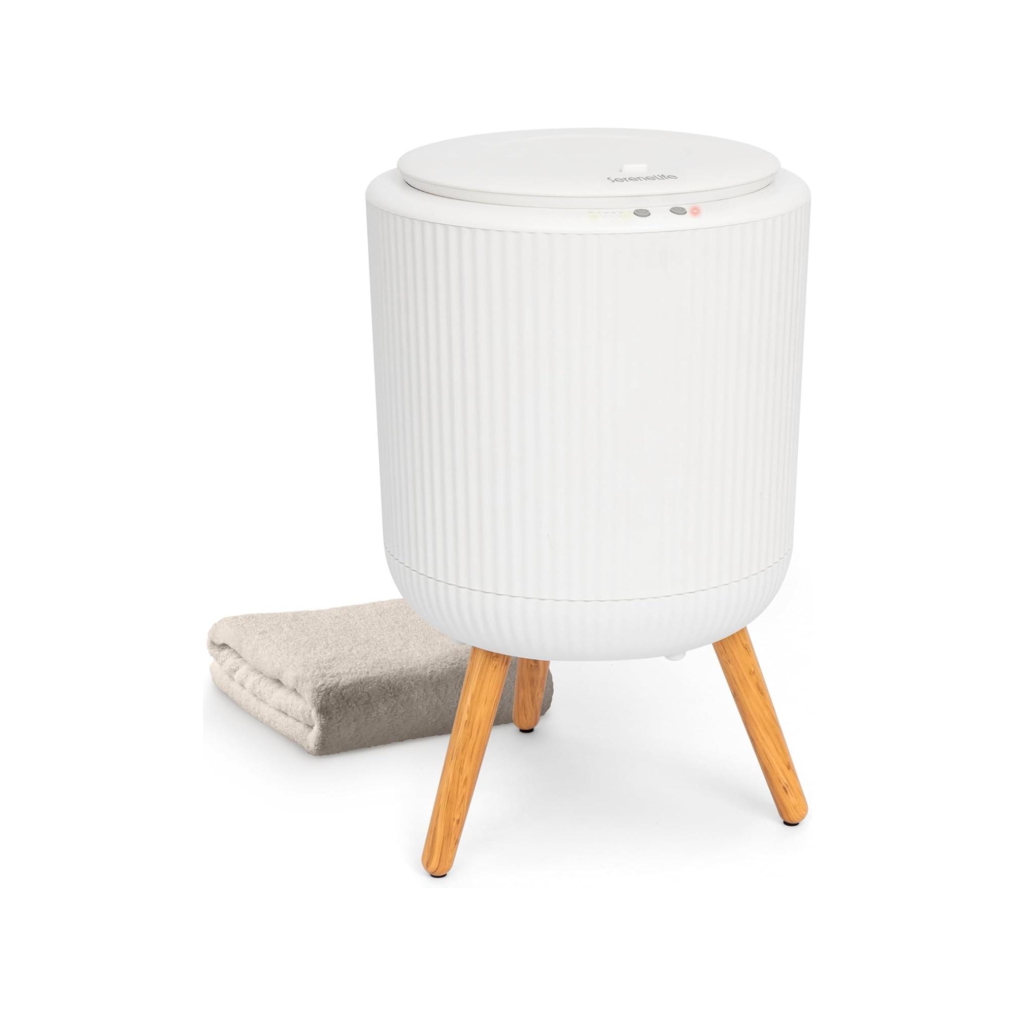 SereneLife Bucket Towel Warmer with Customized Fragrances (12L Capacity) - SLTLWS125