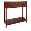 The Lakeside Collection Console Tables with Geometric Design Drawers - 3 of 4