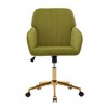 CAVINAS Modern Office Desk Chair, Adjustable Ergonomic Swivel Chair, Backrest Seat, Comfortable for Long Sitting - 4 of 4