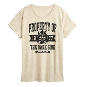 Women's - Star Wars - Property Of The Dark Side Short Sleeve Graphic T-Shirt - 1 of 4
