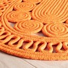 Annie Selke - Dash & Albert Reef Navy Handwoven Indoor/Outdoor Oval Rug - 2 of 4