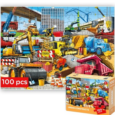 QUOKKA 100 Piece Puzzles for Kids Ages 4-6 – Floor Kids Puzzles Ages 6-8 Year Old