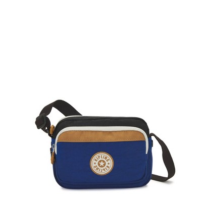 Kipling Inspired Nylon Shoulder Cross-body Bag, Beige / One Size