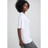 Jessica London Women's Plus Size Asymmetrical Twist Neck Tunic - 4 of 4