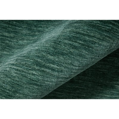 Handmade Light Green Wool Rectangular Area Rug 2' x 3'