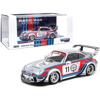 Porsche RWB 993 #11 Rough Rhythm "Martini International Club" "Kamiwaza Racing" WebStore "RAUH-Welt BEGRIFF" 1/43 Diecast Model Car by Tarmac Works