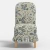 Replacement Ruffled Slipcover Only for Rounded Back Dining Chair - Threshold™ - 2 of 4