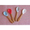 4pk Bamboo and Silicone Kid Spoons - Red Rover - image 3 of 4