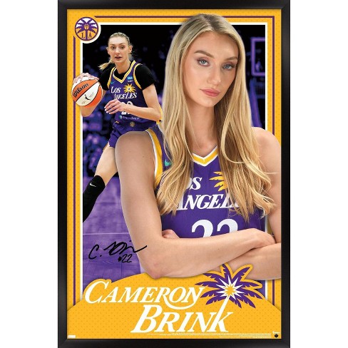 Trends International Wnba Los Angeles Sparks - Cameron Brink 24 Framed ...