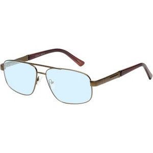 Enhance BIG&TALL EN4106 Mens Blue Light Blocking Designer Eyeglasses Brown 60 mm +0.25 Custom Lens Non-Refundable - 1 of 1