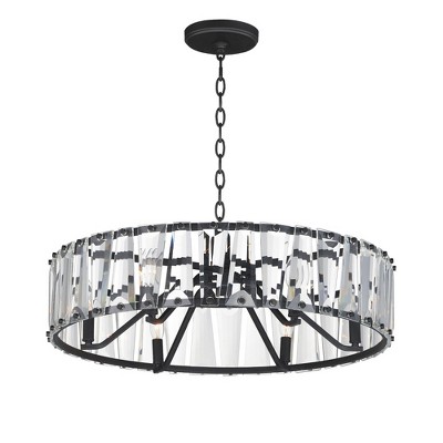 Maxim Lighting Odeon 6 - Light Chandelier in  Black