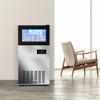 Tylza Commercial Built-in or Freestanding Ice Maker 160Lbs/24H Stainless Steel - 3 of 4