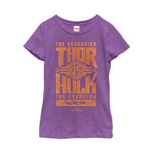 Girl's Marvel Thor: Ragnarok Champion Fight T-Shirt - 1 of 3