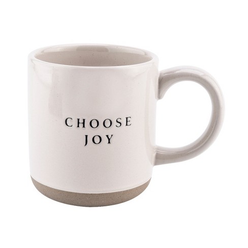 Sweet Water Decor Choose Joy Stoneware Coffee Mug -14oz : Target