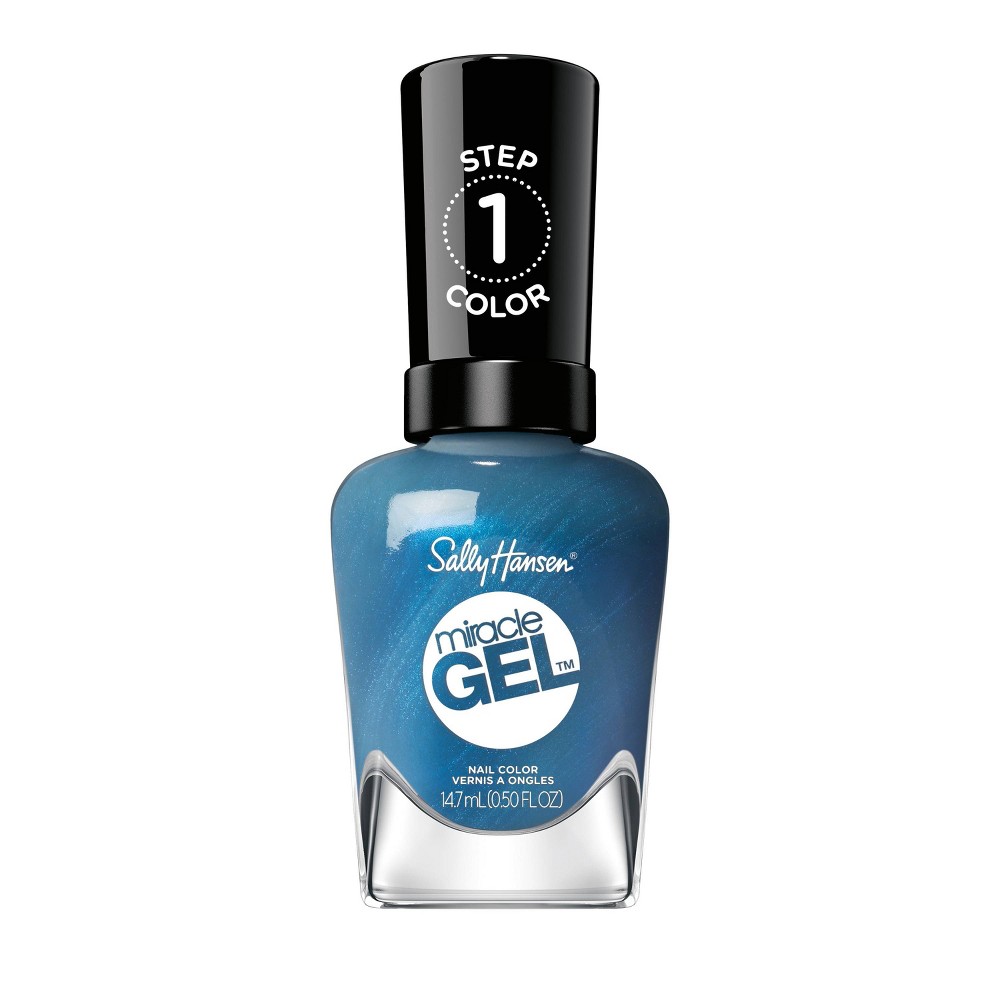 Sally Hansen Miracle Gel Nail Polish - 644 Distressed Denim - 0.5 fl oz