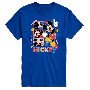 Men's - Disney - Mickey Tribute Panels Short Sleeve Graphic T-Shirt - 1 of 4