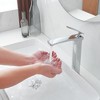 BWE Single Hole Single Handle Bathroom Vessel Sink Faucet With Pop Up Drain Assembly Kit - 3 of 4