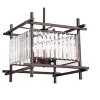 Chloe Lighting Vanessa Contemporary 4 Lights Rubbed Bronze Ceiling Pendant 15" Wide - 3 of 4