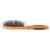 Bass Brushes Style & Detangle Hair Brush Premium Bamboo Handle with Professional Grade Nylon Pin Large Oval - 4 of 4