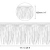 Unique Bargains PU Leather Suede Sewing Tassel Fringe Trim 1 Yard - 2 of 4