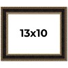 PosterPalooza | Photo Size Ornate Brown Picture Frame - UV Acrylic, Foam Board Backing, Hanging Hardware - 2 of 4