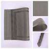 REGALWOVEN Kitchen Dining Table Decor Washable Heat Resistant Wipeable Vinyl Placemats 8 Pcs - 2 of 4