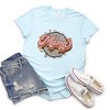 Simply Sage Market Mama Leopard Circle Short Sleeve Tee - 3 of 4
