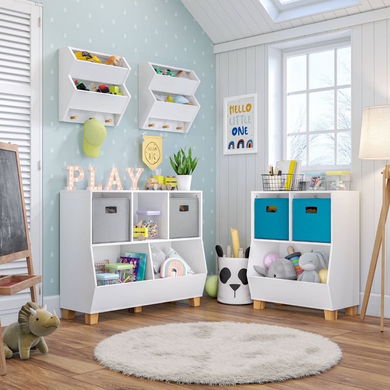 35" Kids' Catch All Cubby Toy Organizer - RiverRidge Home, 5 of 16