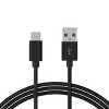 Just Wireless 2.4A/12W 1-Port USB-A Car Charger with 6' TPU USB-C to USB-A Cable - Black - 4 of 4