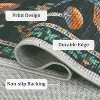 Washable Hallway Runner Rug, Modern Insect Floral Low Pile Kitchen Runner, Soft Non-Slip Stain-Resistant Carpet for Laundry or Bedroom - 4 of 4