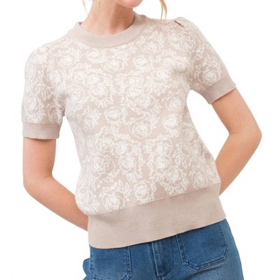 Women's Love You So Short Sleeve Sweater - And The Why