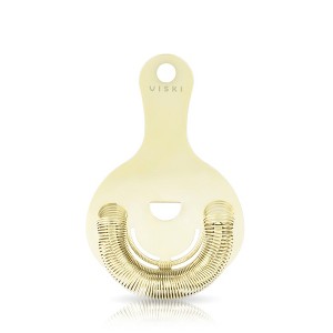 Viski Gunmetal Hawthorne Strainer, Stainless Steel - 1 of 4