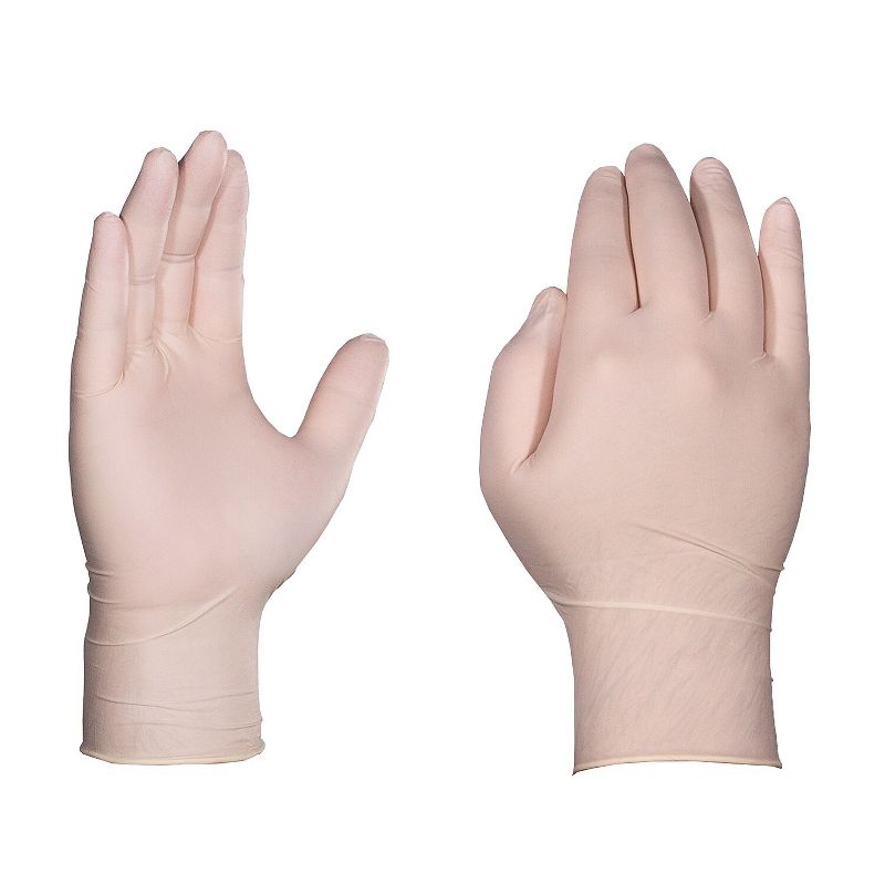 Ammex Professional GPPFT Powder Free Latex Exam Gloves Ivory X-Large 100/Box (GPPFT48100), 3 of 5