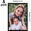 Americanflat 5 Pack of Picture Frames - Plexiglass Cover - 2 of 4