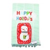 28.0 Inch Snowman / Cardinal Tea Towels Set / 2 Kitchen 100% Cotton Kitchen Towel - 2 of 3
