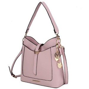 MKF Collection Geneva Vegan Leather Women’s Handbag Shoulder Bag Stylish Purse by Mia K - 1 of 4