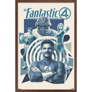 Trends International Marvel Fantastic Four: First Steps (2025) - Family Framed Wall Poster Prints - 1 of 4