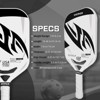 Aukfa Carbon Fiber Pickleball Paddle – 14mm Polypropylene Honeycomb Core, UV Matte Finish, Hot Press Molded, Lightweight Pro Racket - 4 of 4
