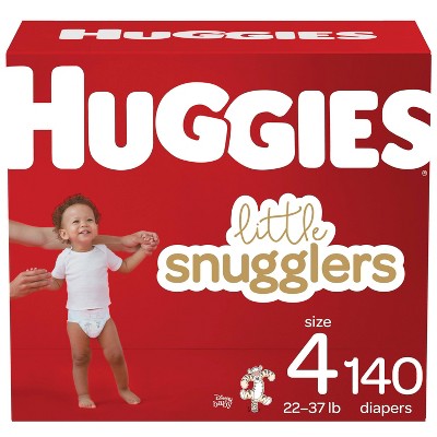 Huggies Little Snugglers Diapers - Size 4 - 140ct