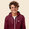 Dalix Cappuccino Embroidered Zip Hoodie Fleece Long Sleeve Pocket Warm Soft Mens - 4 of 4