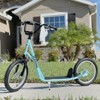VisioGear Kick Scooter for Kids 5+, Big Wheel Kids Scooter with Adjustable Height Handlebar, Blue, 54.8"*22.8"*35.5" - 2 of 4
