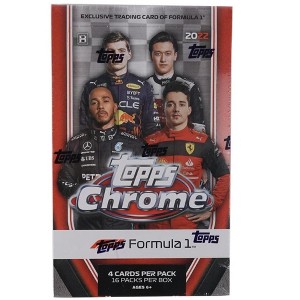 2022 Topps Chrome F1 Formula 1 Hobby Lite Box : Target