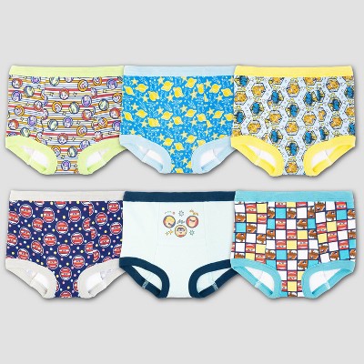Toddler Pixar 6pk Training Underwear