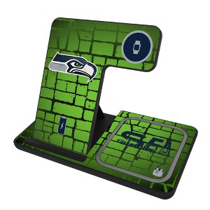 NFL NFC Teams Brick Wall 15-Watt 3 in 1 Charging Station - 1 of 4