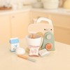 Freniland - Schema Wooden Toy Mixer Baking Set for 2 Years Toddlers, Pretend Play Kitchen Set with Bowl, Eggs, Milk, Flour & Sugar - 2 of 4