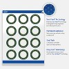 Avery Labels, 2" Diameter, Gold-Green Border, Glossy, 120ct - 3 of 4